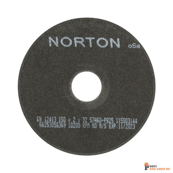nortonschleifmittel/NORTON_schleifmittel_66253056369 Flat cutting off wheel Non-Reinforced Cut-Off-Norton NRCO-150x2x32-57A60PB25_195218